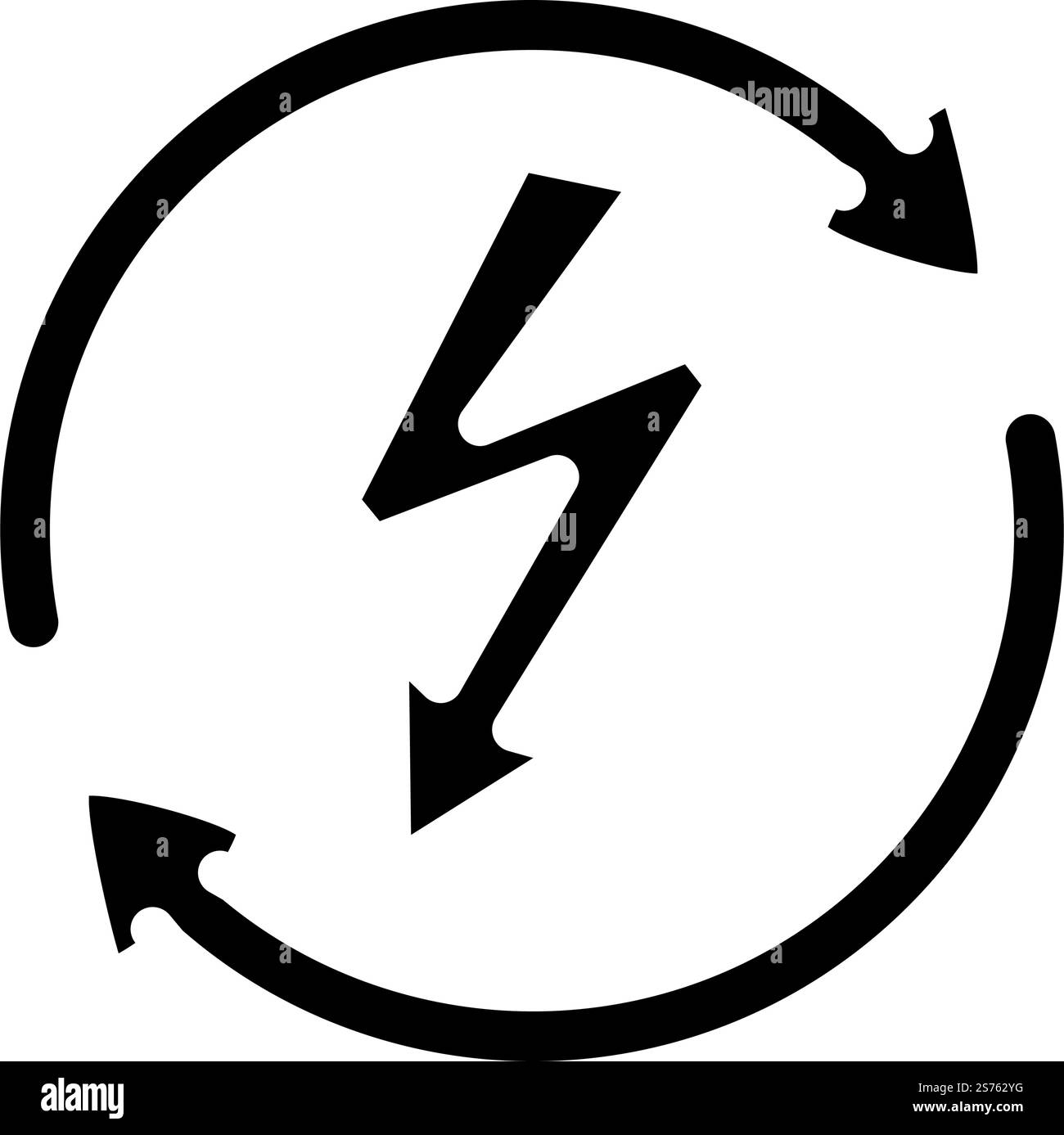 Energie-esg-Glyphe-Symbolvektor. Energie-esg-Zeichen. Isolierte Symboldarstellung. Energie esg Glyphe Symbol Vektor Illustration Stock Vektor