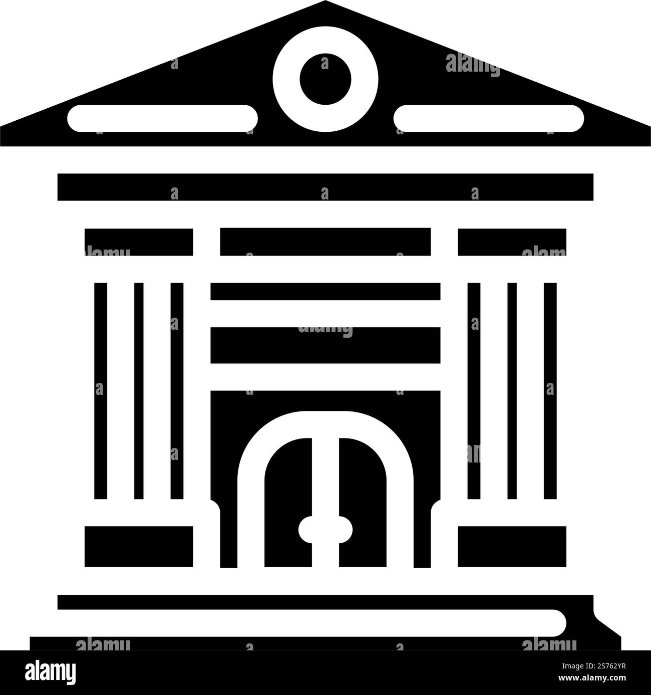 Governance esg-Glyphen-Symbolvektor. esg-Zeichen für Governance. Isolierte Symboldarstellung. Abbildung des Symbols für Governance-esg-Glyphe Stock Vektor