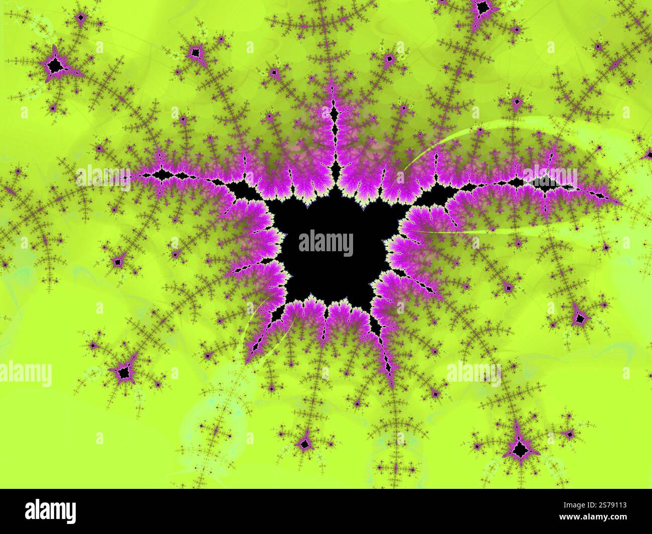 Ein Beispiel für ein schönes abstraktes Fraktale grafik hintergrund Stockfoto