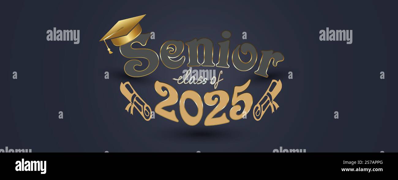 Fulmoon Abschluss-Banner 'Congrats Grad' – Ca. 3 M Lang, Champagner-Gold, Glitzernd, Für Abschlussfeiern & Partys