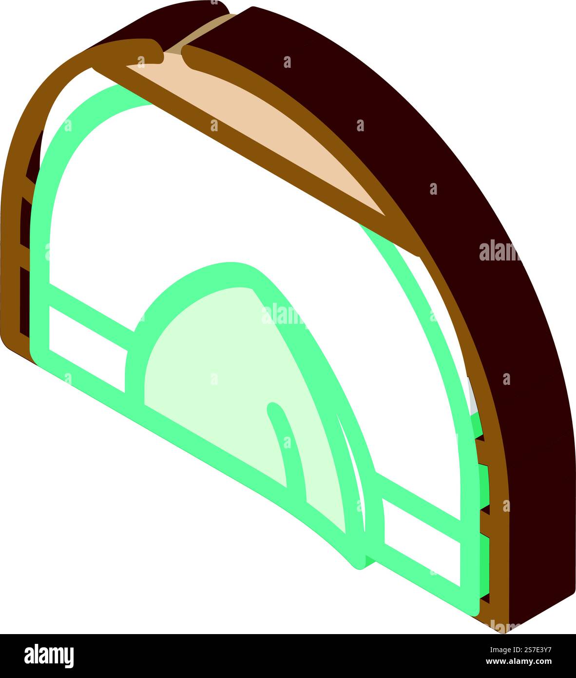 Ereignis Zelt Urlaub isometrischer Icon Vektor. Event Zelt Urlaub Schild. Isolierte Symboldarstellung. Ereignis Zelt Urlaub isometrische Icon Vektor Illustration Stock Vektor
