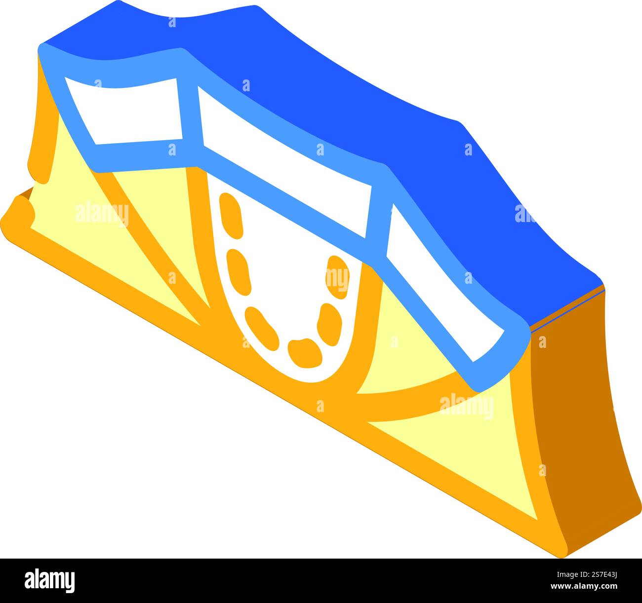 Haus Zelt Urlaub isometrische Icon Vektor. Haus Zelt Urlaub Schild. Isolierte Symboldarstellung. Haus Zelt Urlaub isometrische Icon Vektor Illustration Stock Vektor