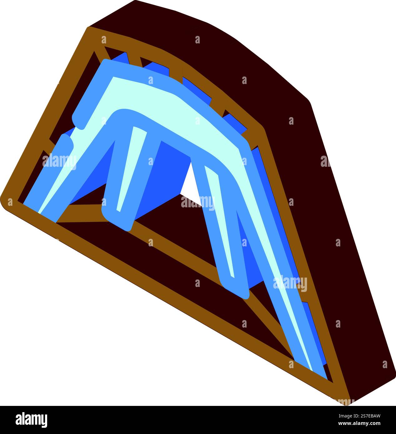 Ausrüstung Zelt Urlaub isometrische Icon Vektor. Ausrüstung Zelt Urlaub Schild. Isolierte Symboldarstellung. Ausrüstung Zelt Urlaub isometrische Icon Vektor Illustration Stock Vektor