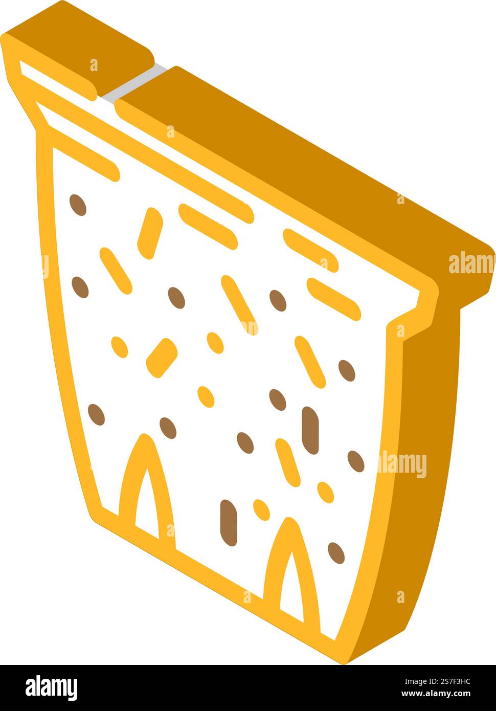 Papier Zellstoff Topf Garten Werkzeug isometrische Icon Vektor. Schild mit Gartenwerkzeug aus Papiermasse. Isolierte Symboldarstellung. Papier Zellstoff Topf Garten Werkzeug isometrische Icon Vektor Illustration Stock Vektor