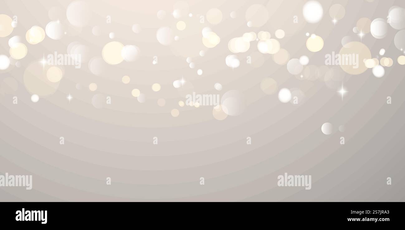 Abstraktes, verschwommenes Lichtelement, das für die Dekoration des Bokeh-Hintergrunds verwendet werden kann Stock Vektor