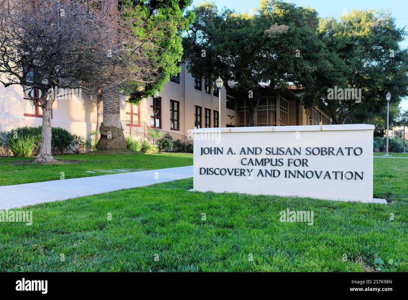 John and Susan Sobrato Discovery and Innovation Campus for Discovery and Innovation; Santa Clara University in Santa Clara, Kalifornien; MINT Education Stockfoto