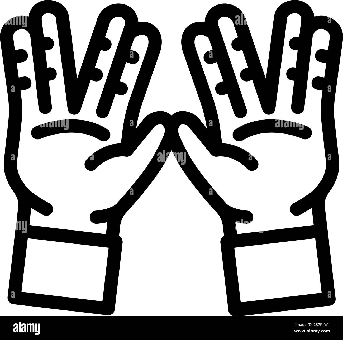 jüdische Gebetsgestenlinie Icon Vektor. jüdisches Gebetszeichen. Schwarze Abbildung des isolierten Kontursymbols. jüdische Gebetsgestenlinie Icon Vektor Illustration Stock Vektor