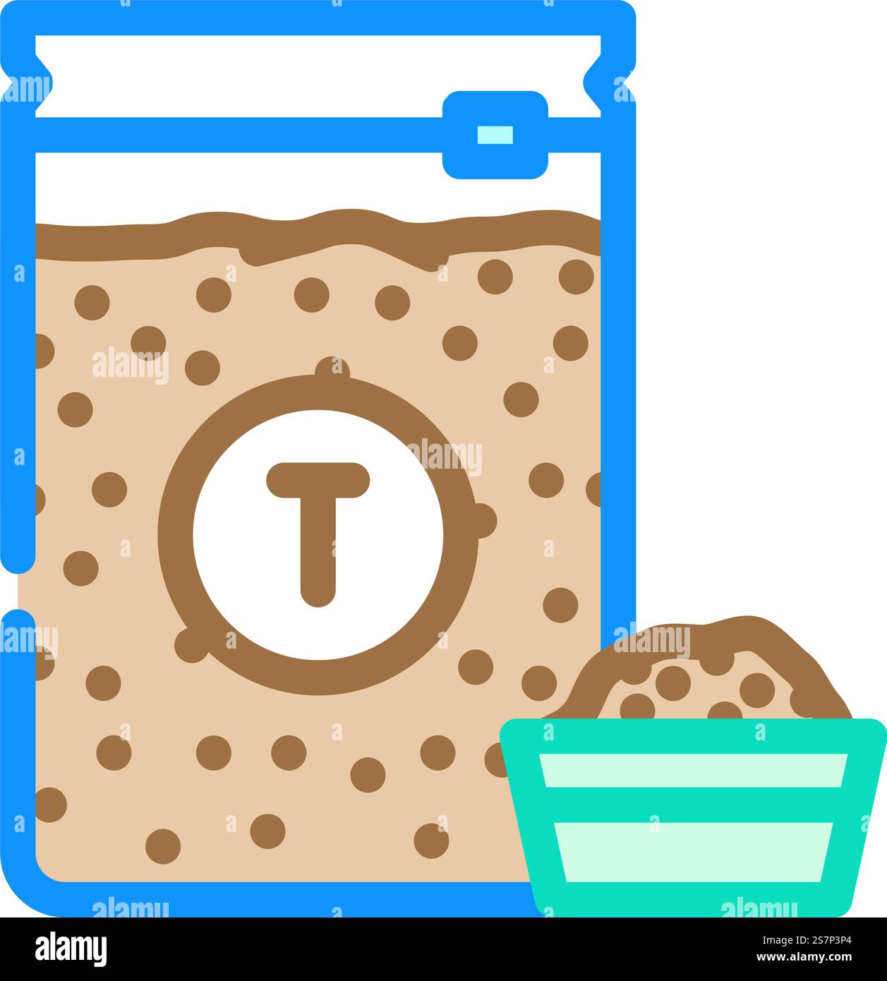 Tabak Nikotin Farbe Symbol Vektor. Tabak-Nikotin-Zeichen. Isolierte Symboldarstellung. Tabak Nikotin Farbe Symbol Vektor Illustration Stock Vektor