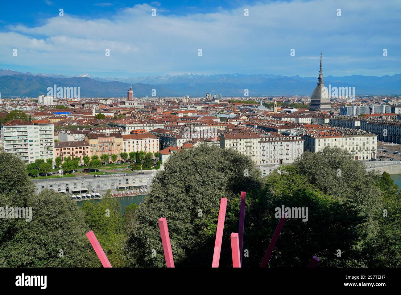 Turin, Turin, Mole Antonelliana, Piemont, Italien Stockfoto