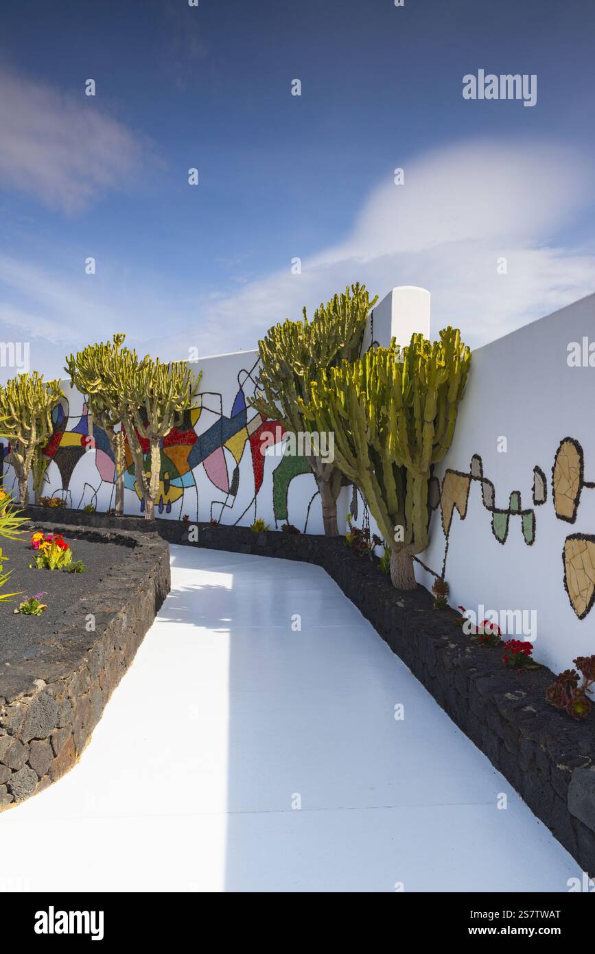 In der César Manrique Foundation, Lanzarote, Spanien Stockfoto