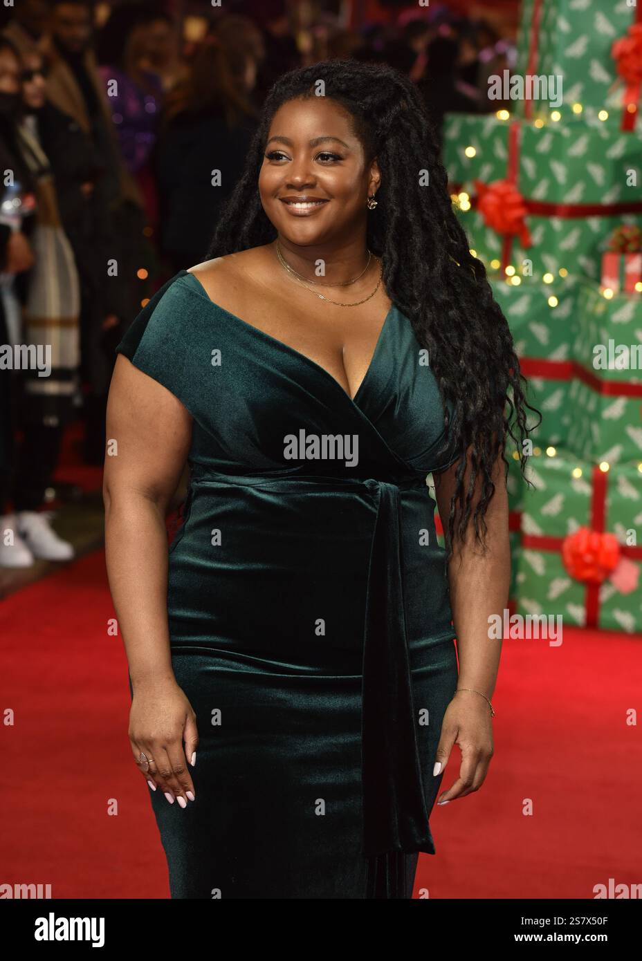 Rochelle Rose nimmt am „Boxing Day“ Teil – Weltpremiere auf dem Curzon Mayfair in London, England. 30. November 2021 Stockfoto