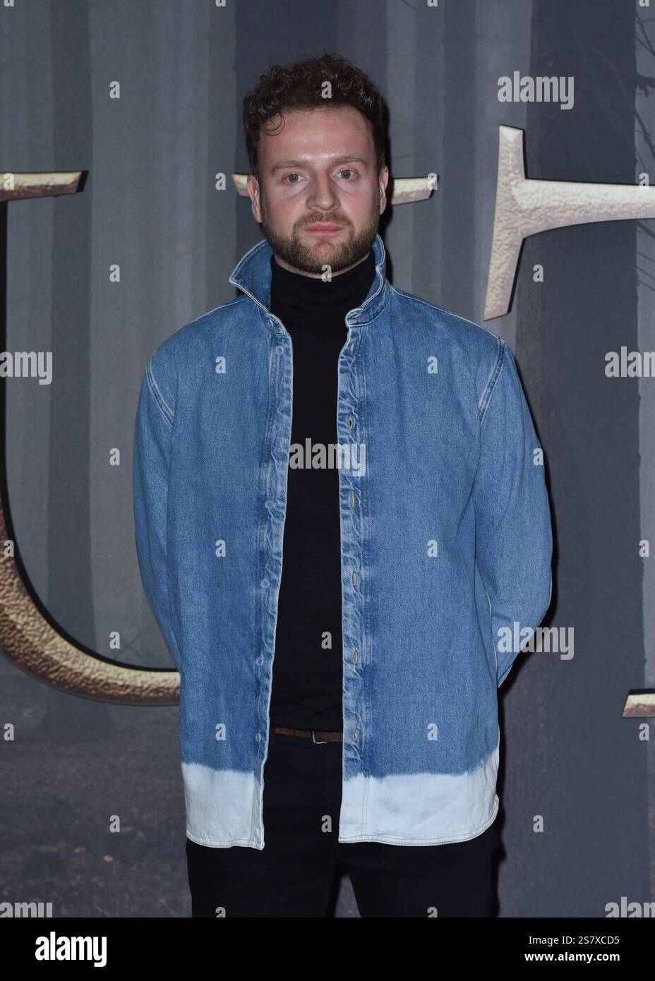 Andrew Gower nimmt an der Premiere der „Outlander“-Saison 6 in der Royal Festival Hall in London Teil. Donnerstag, 24. Februar 2022 Stockfoto