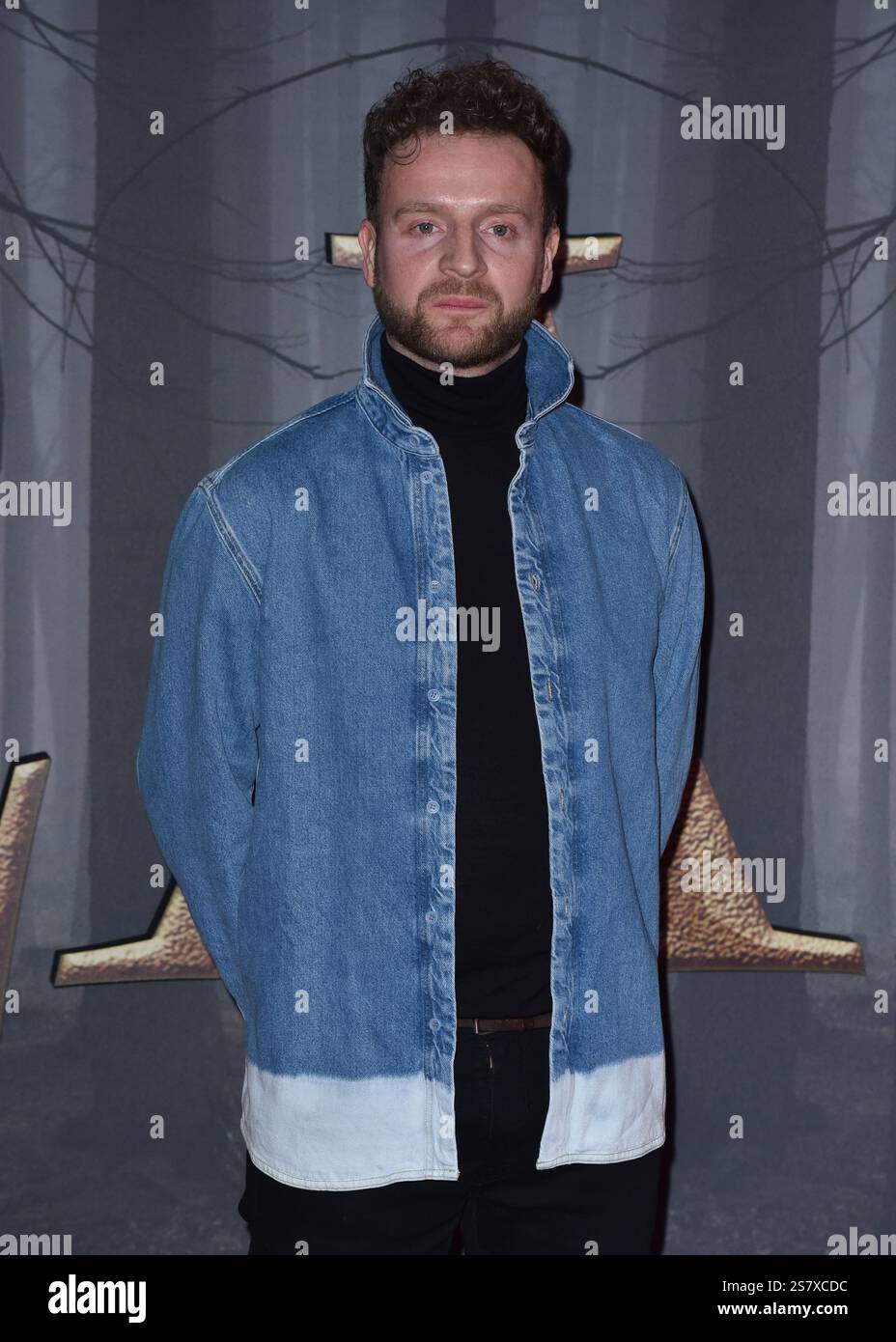 Andrew Gower nimmt an der Premiere der „Outlander“-Saison 6 in der Royal Festival Hall in London Teil. Donnerstag, 24. Februar 2022 Stockfoto
