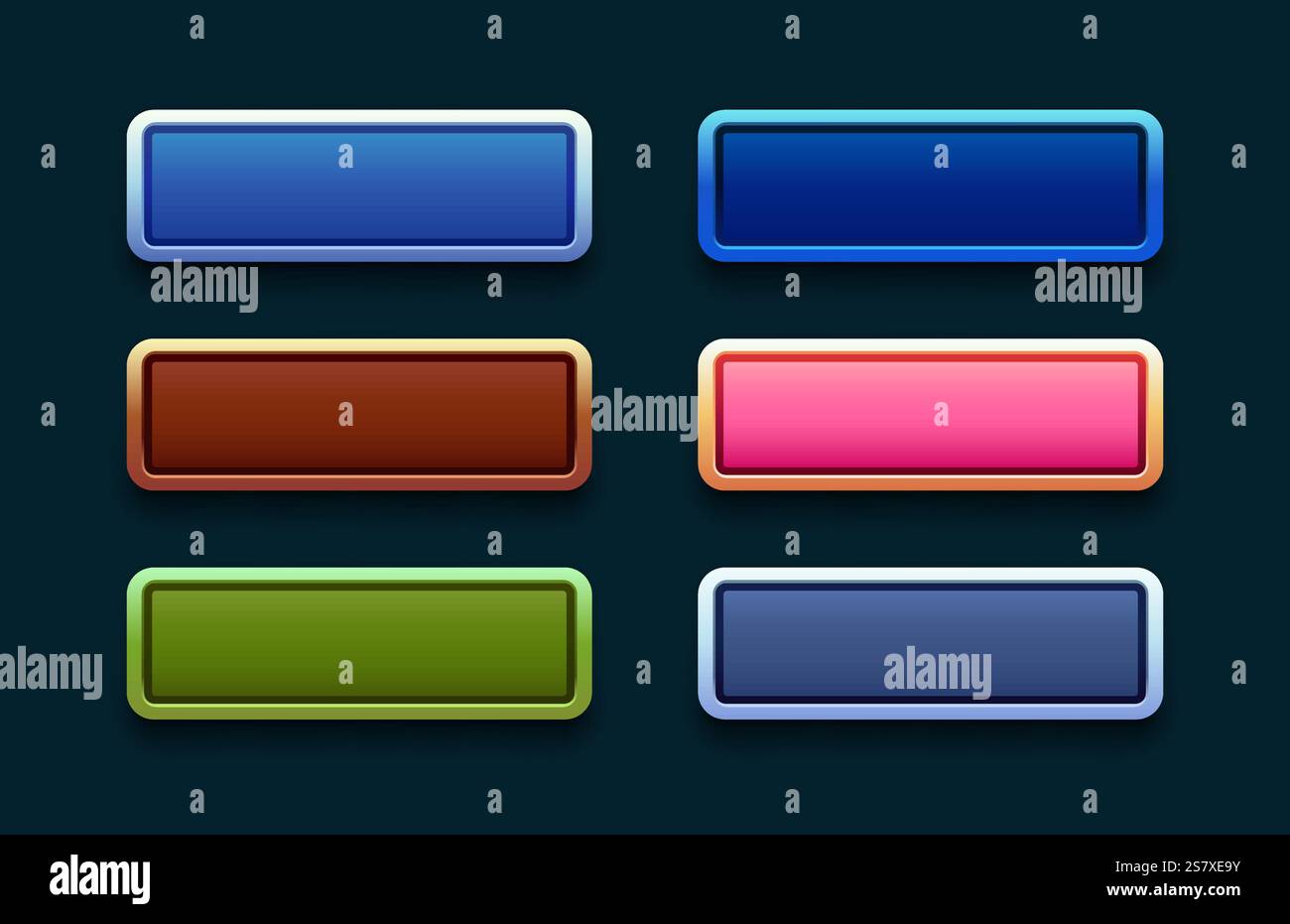 Lichtrahmen-Etikett, Event Bar Casino, Show-Schild. Vektor Stock Vektor