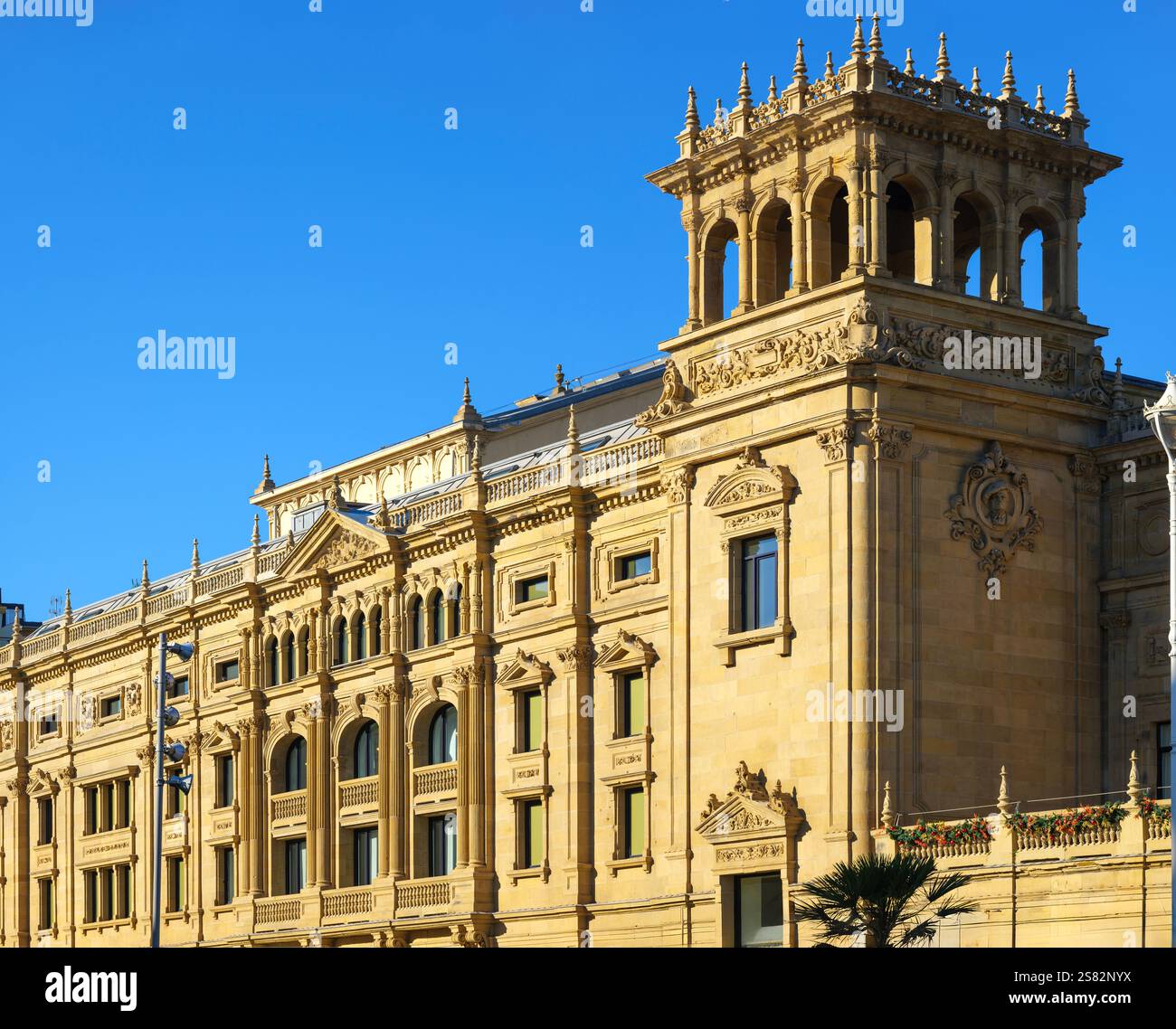 Victoria Eugenia Theater. San Sebastian, Baskenland, Guipuzcoa. Spanien. Stockfoto