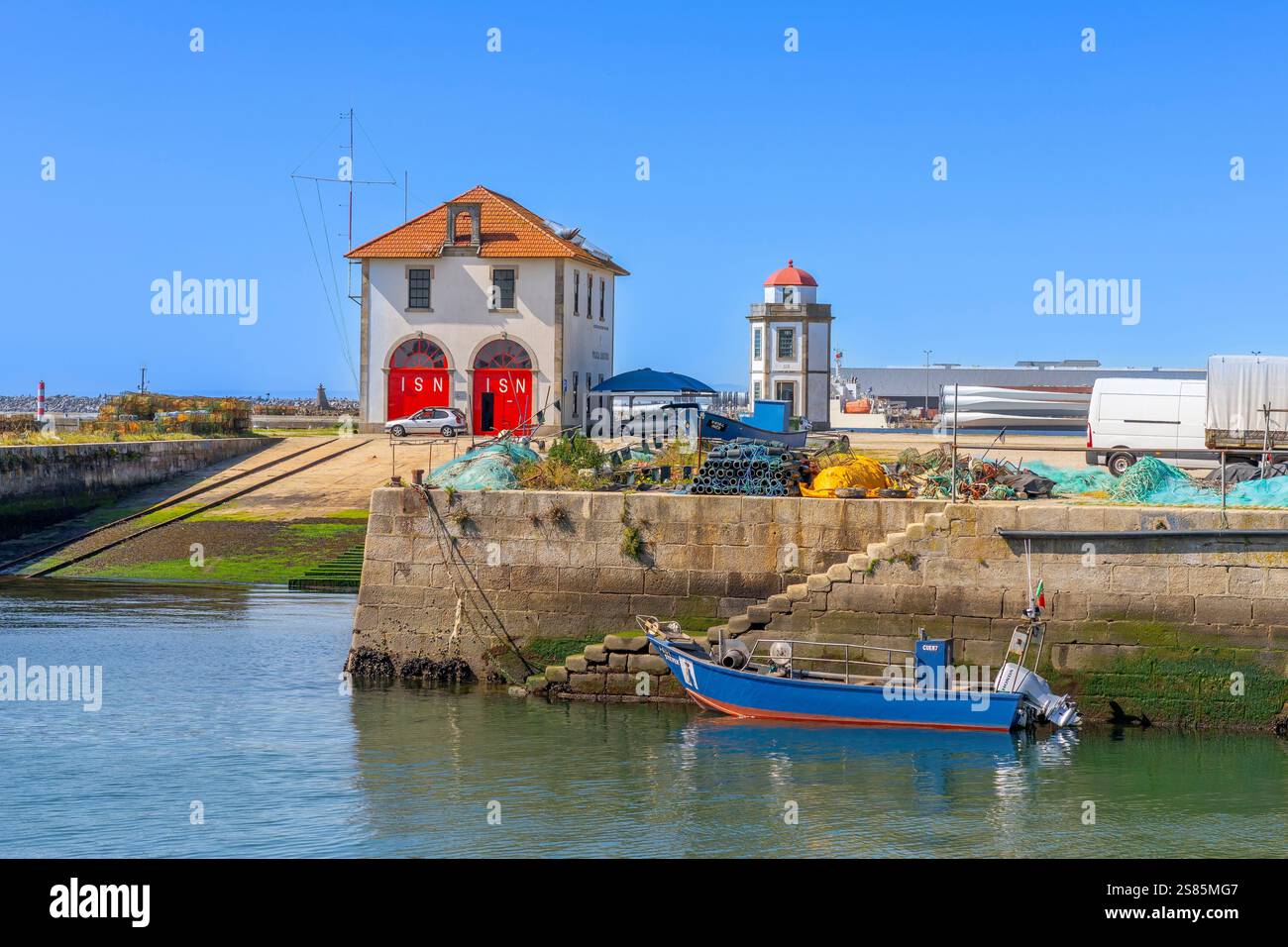 Angeldocks, Viana do Castelo, Minho-Lima, Norte, Portugal Stockfoto