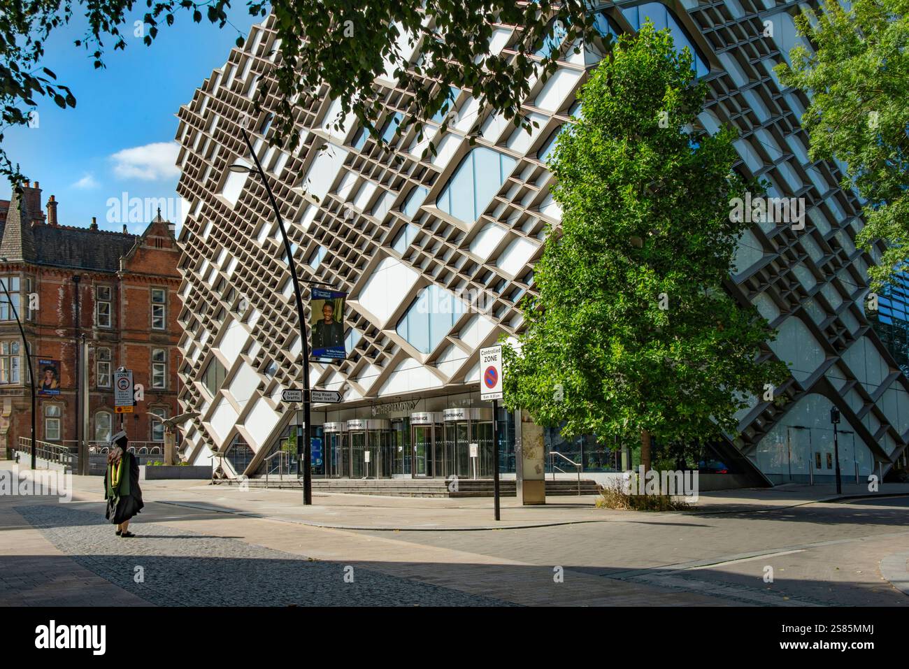 Diamond Building, Housing Faculty of Engineering, University of Sheffield, Leavygreave Road, St. George's Quarter, Sheffield, Yorkshire, England Stockfoto