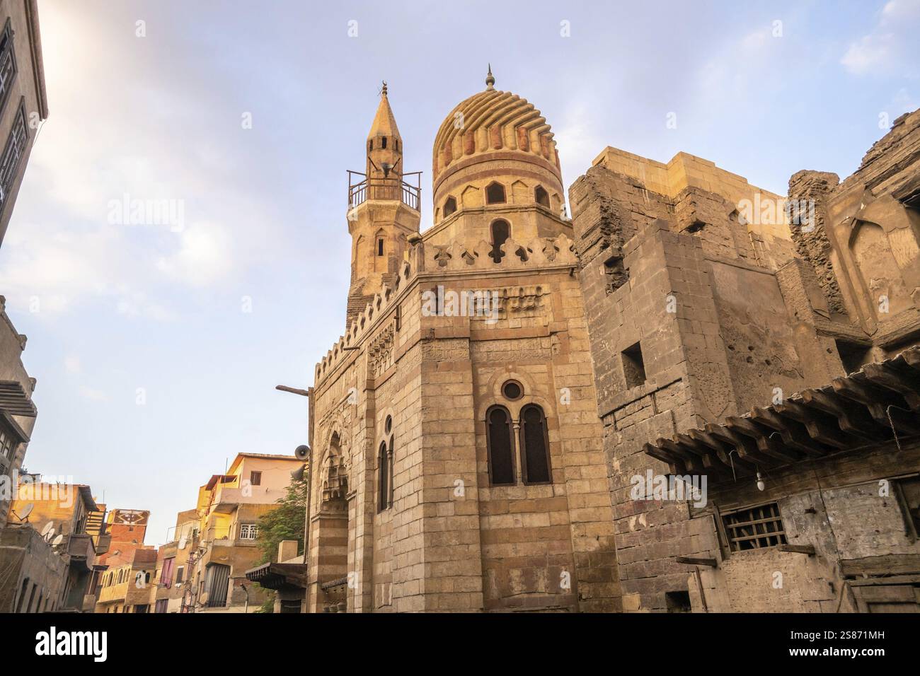Ein Bild einer Landschaft in Kairo Ägypten Stockfoto