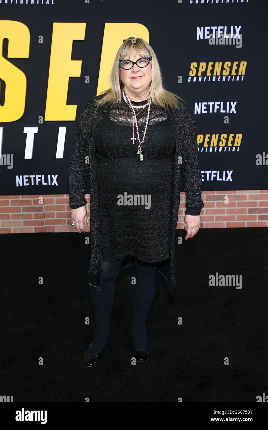 Colleen Camp bei der Filmpremiere „Spenser Confidential“, Arrivals, Regency Village Theatre, Los Angeles, USA - 27. Februar 2020 Stockfoto