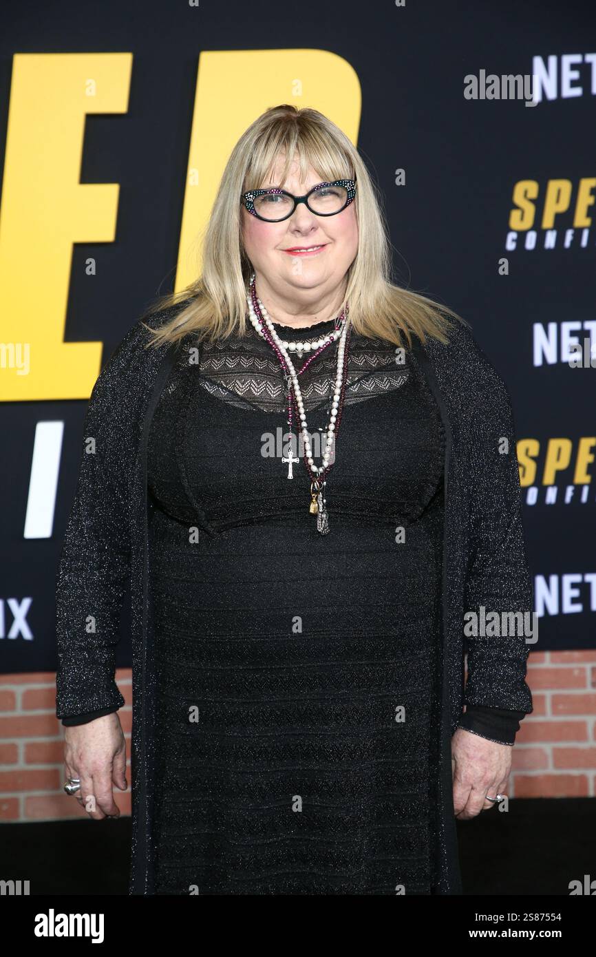 Colleen Camp bei der Filmpremiere „Spenser Confidential“, Arrivals, Regency Village Theatre, Los Angeles, USA - 27. Februar 2020 Stockfoto