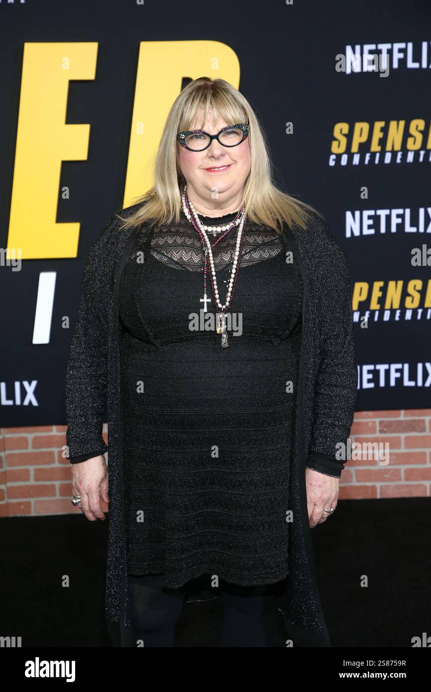 Colleen Camp bei der Filmpremiere „Spenser Confidential“, Arrivals, Regency Village Theatre, Los Angeles, USA - 27. Februar 2020 Stockfoto