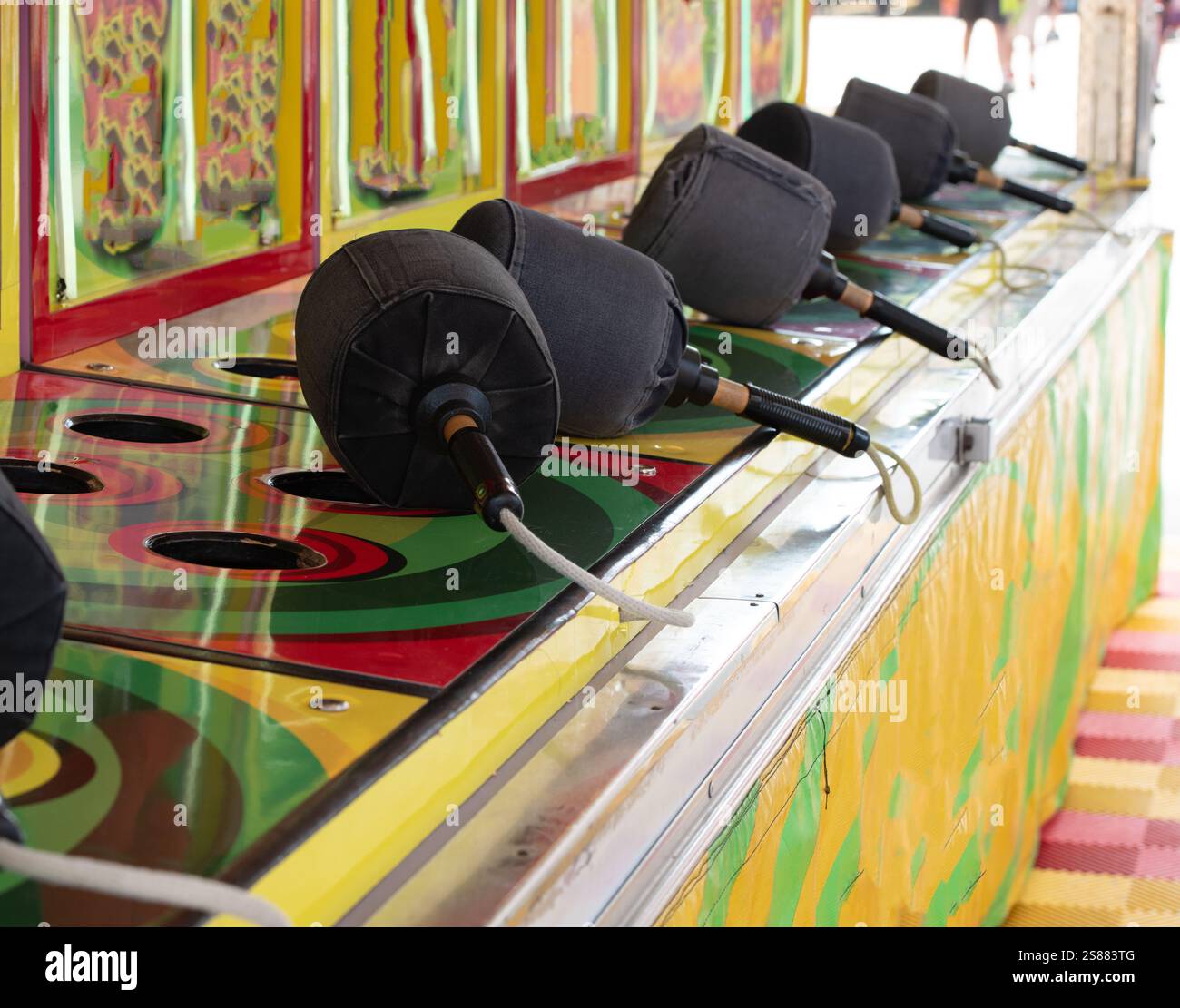 Fahrgeschäfte, Spiele und Speisen auf dem Messegelände CNE Toronto Ontario Stockfoto Fahrgeschäfte, Spiele und Speisen auf dem Messegelände CNE Toronto Ontario Stockfoto