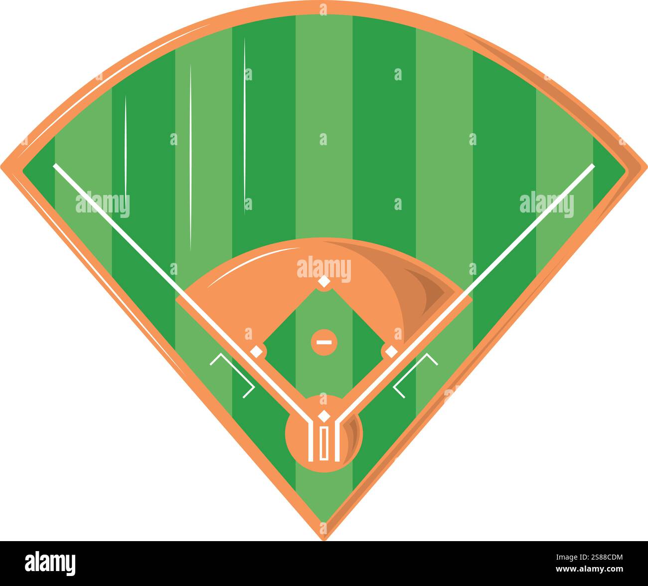 Baseball Meisterschaft Stadionsport Stock Vektor
