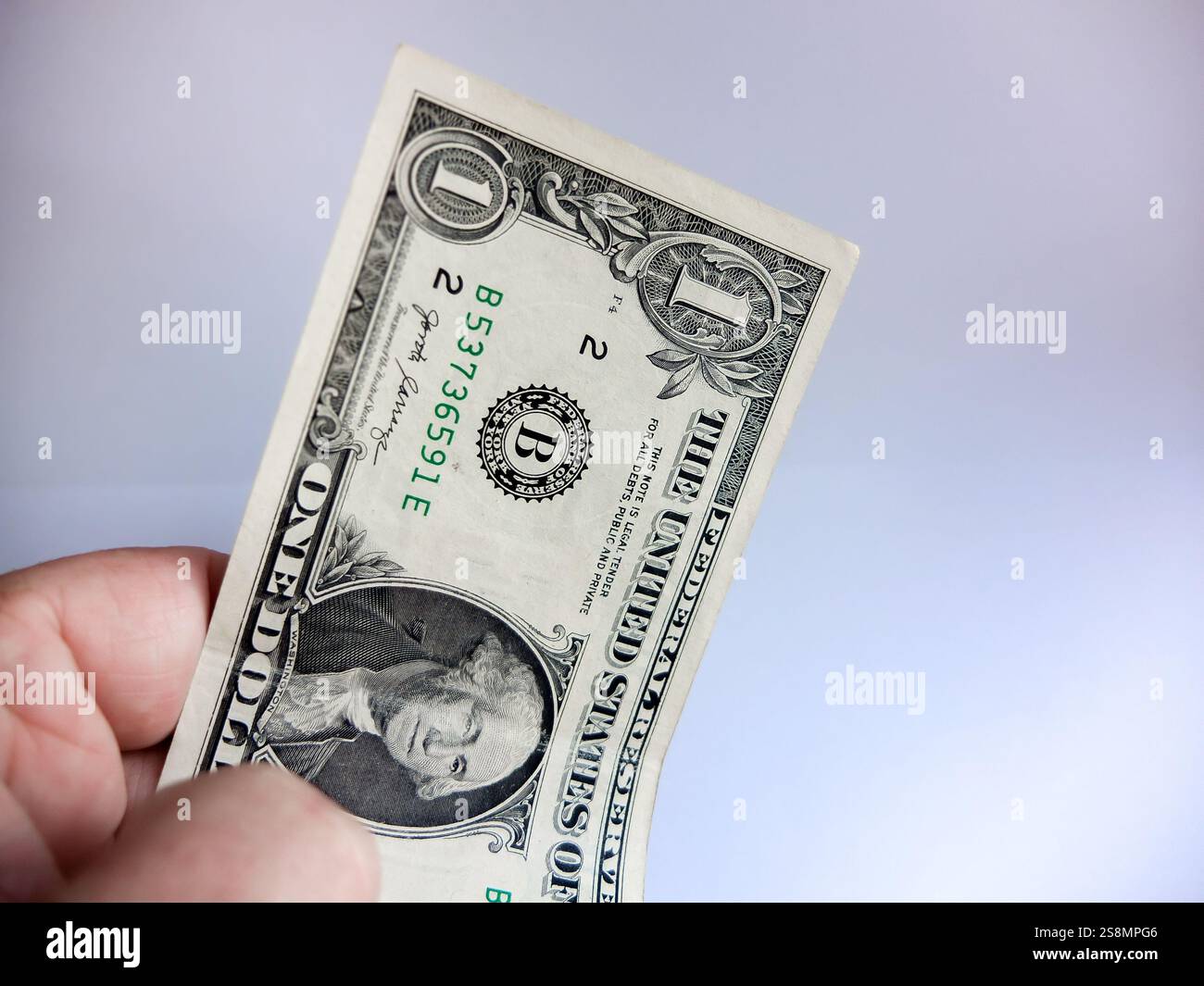 Nahaufnahme Bargeld, 1-Dollar-Scheine, 50-Dollar-Scheine, 20-Dollar-Scheine Stockfoto