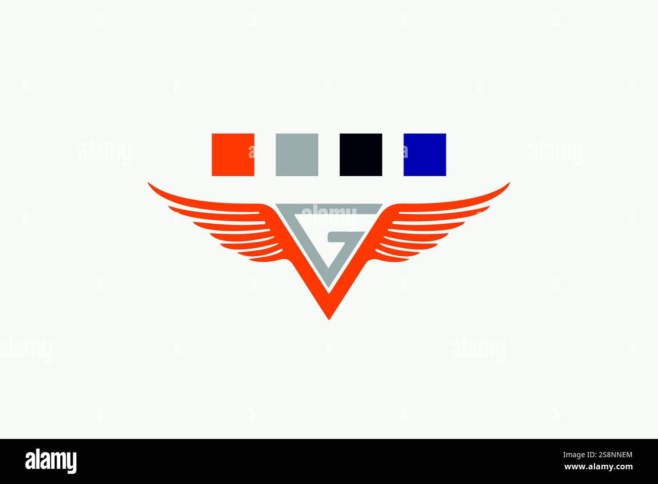 G Logo Design Professional & Classic Stock Vektor