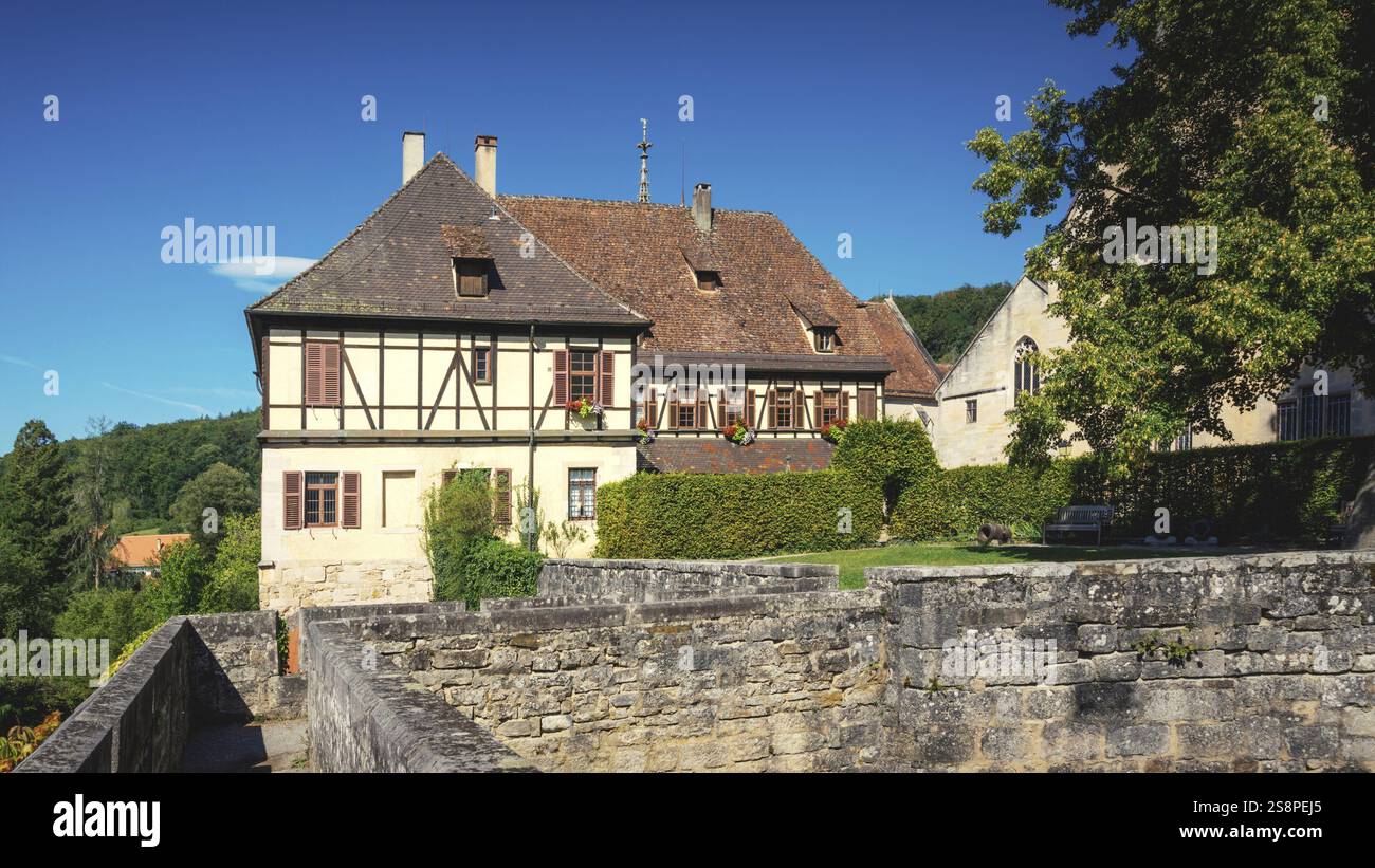 Ein Bild von einem Eindruck von Bebenhausen Süddeutschland Stockfoto