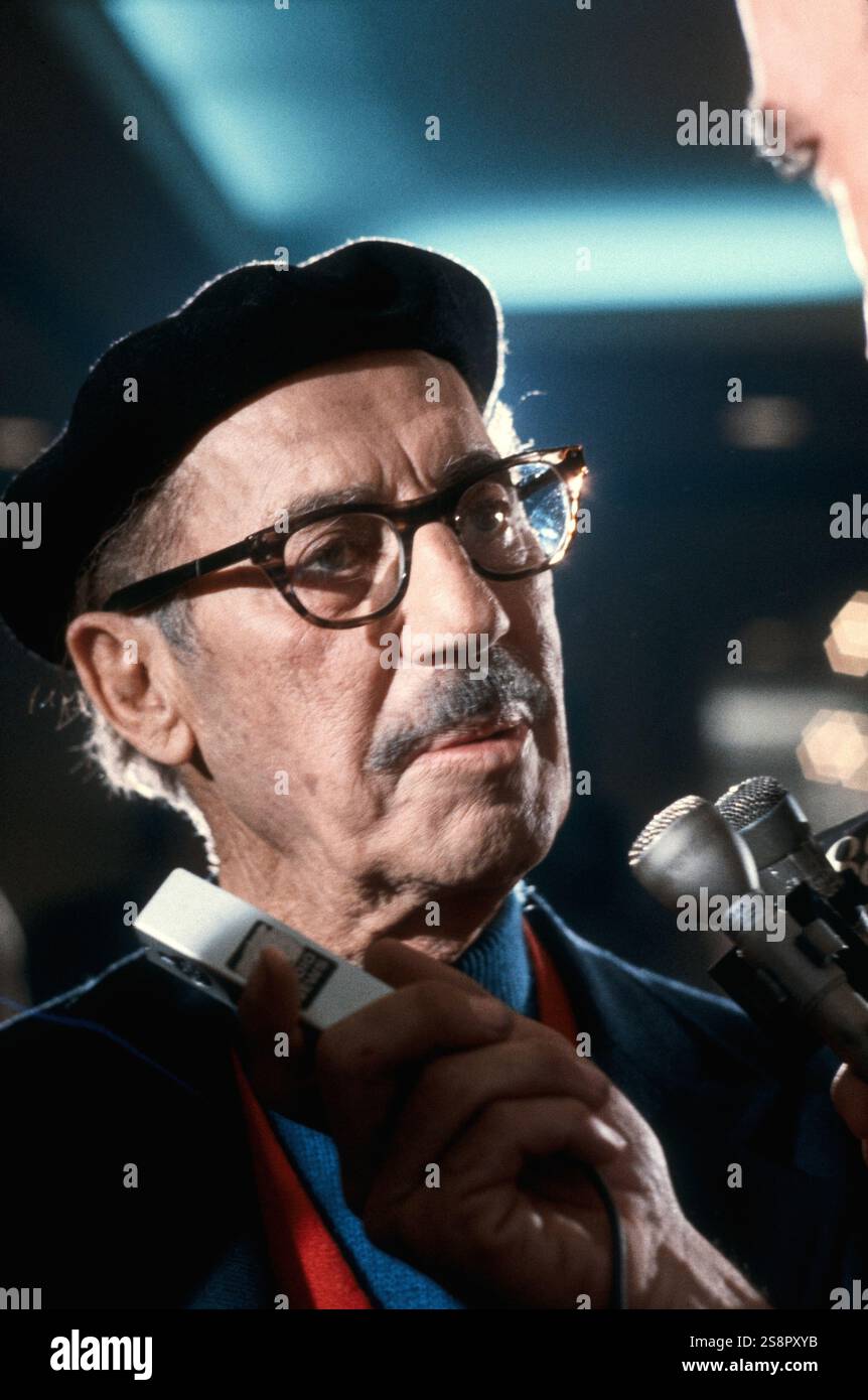 Groucho Marx, Schauspieler, Komiker von Bernard Gotfryd (1924–2016). Stockfoto
