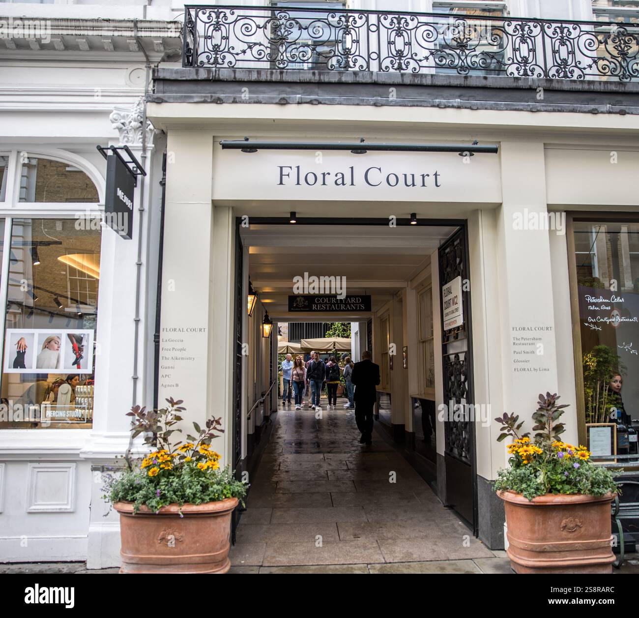 Petersham Kindergarten, Covent Garden, 31 King St, WC2E 9DS Stockfoto