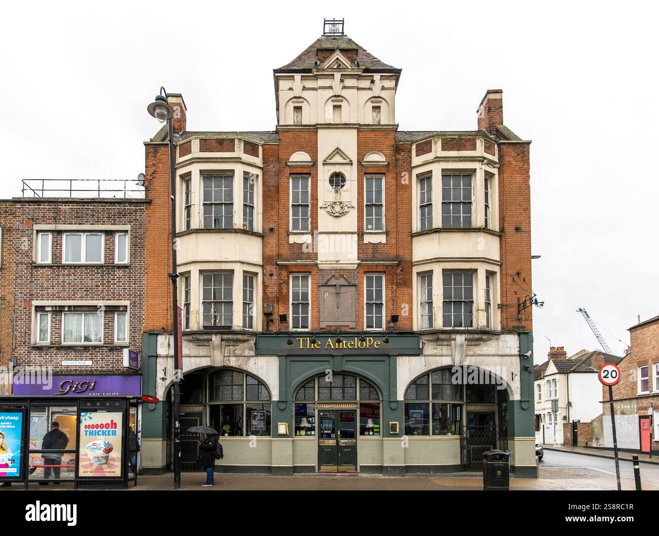 Das Antelope Public House Tooting Stockfoto