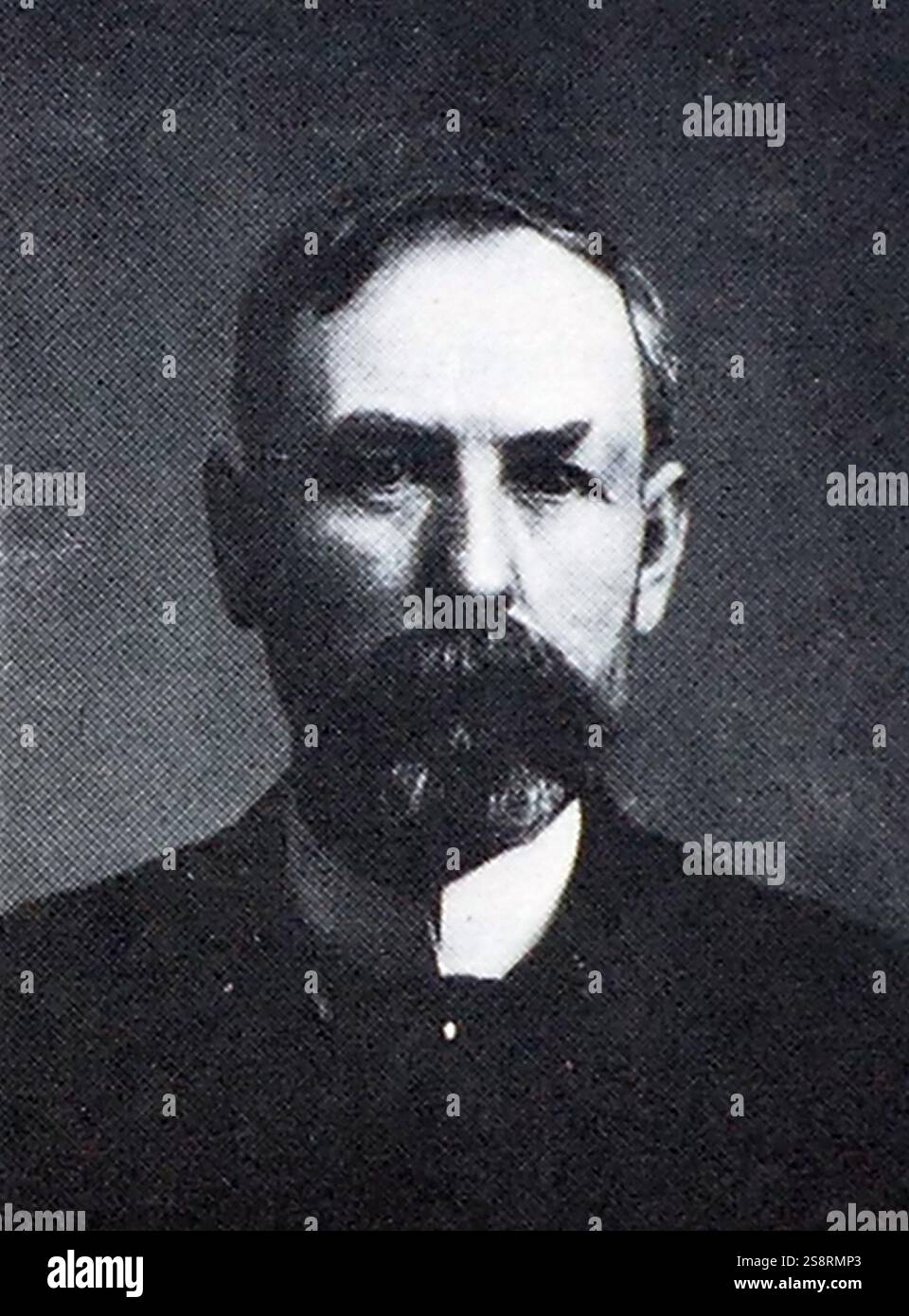James Dunlap. Die amerikanische Bankräuber, 1880 Stockfoto