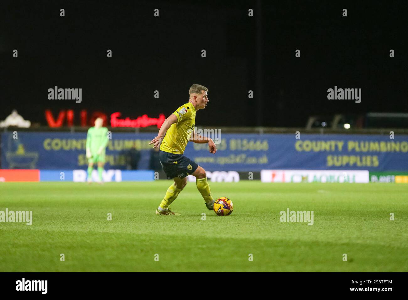 Cameron Brannagan von Oxford United gegen Sheffield Wednesday in der EFL Championship Stockfoto