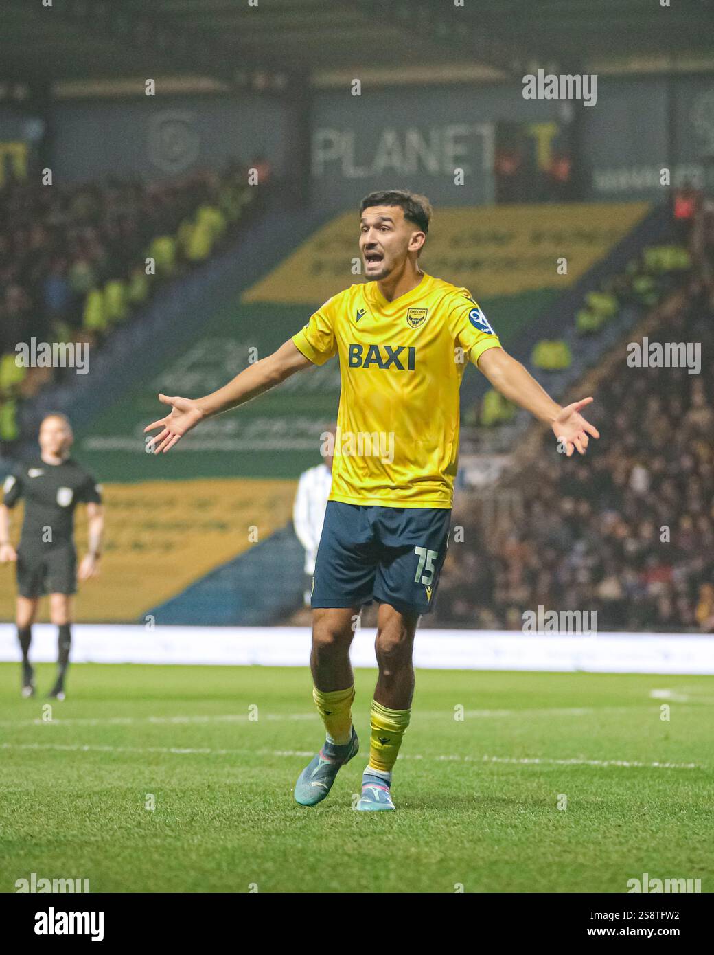 Idriz El Mizouni von Oxford United gegen Sheffield Mittwoch in der EFL Championship Stockfoto