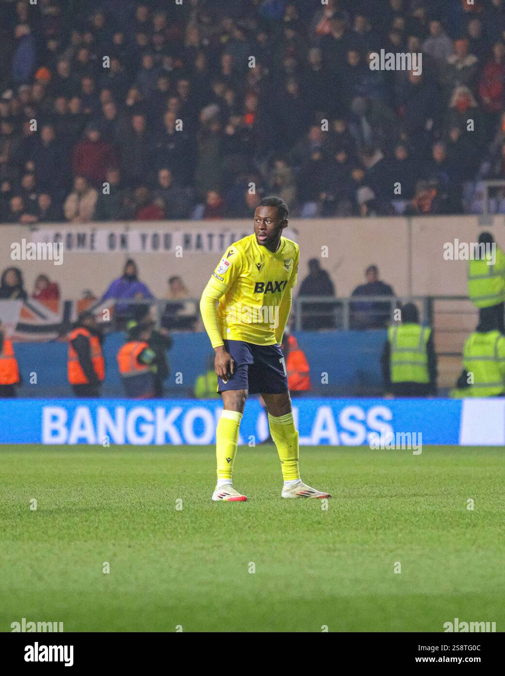 Alex Matos von Oxford United gegen Luton Town in der EFL Championship Stockfoto
