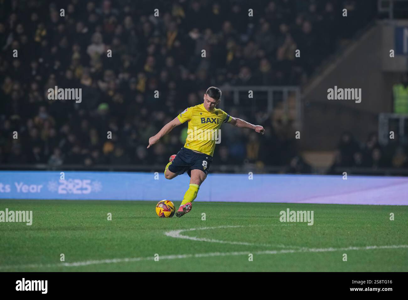Cameron Brannagan von Oxford United gegen Luton Town in der EFL Championship Stockfoto