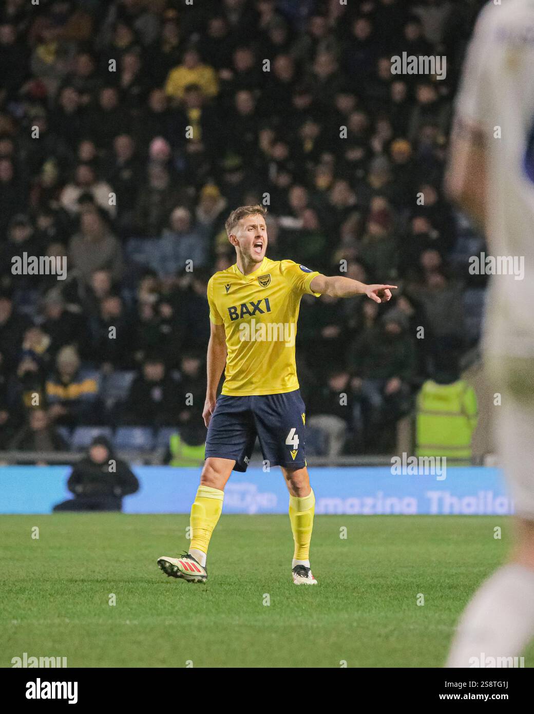 Will Vaulks von Oxford United gegen Luton Town in der EFL Championship Stockfoto