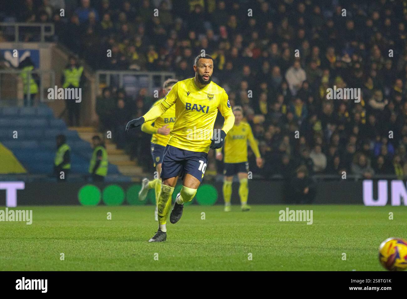 Mathew Phillips von Oxford United gegen Luton Town in der EFL Championship Stockfoto
