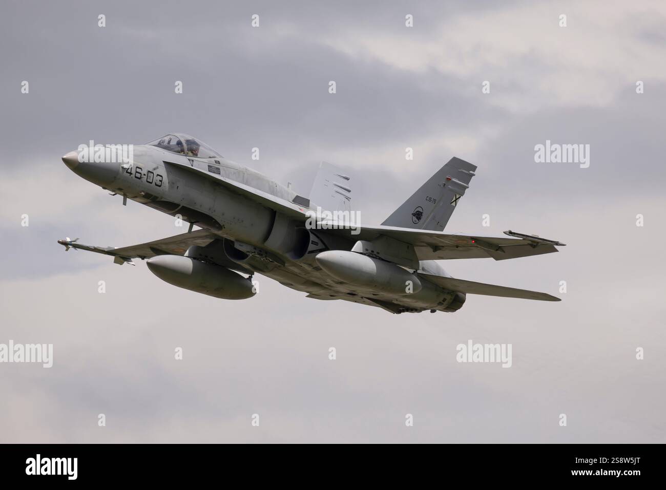 F-18 Kampfjets Stockfoto