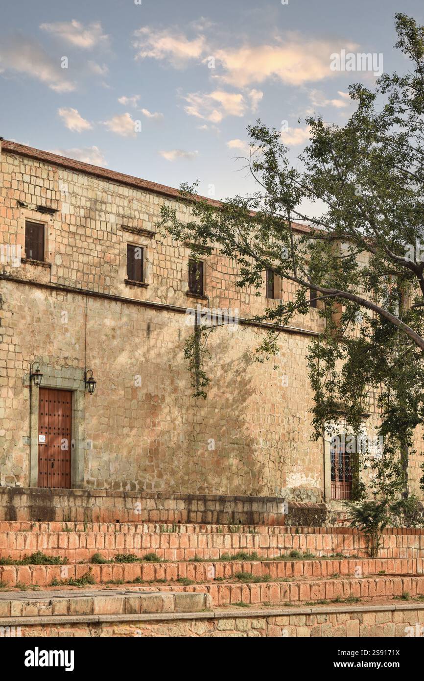 Mexikanische Kolonialarchitektur. Historische Stadt Oaxaca, Mexiko Stockfoto