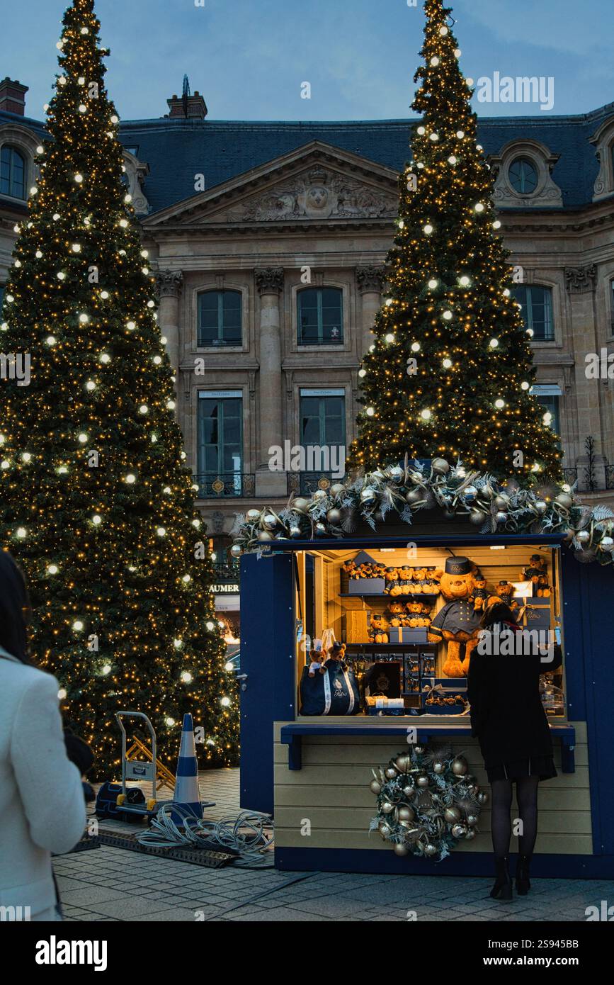 Paris Montmartre Street Stockfoto