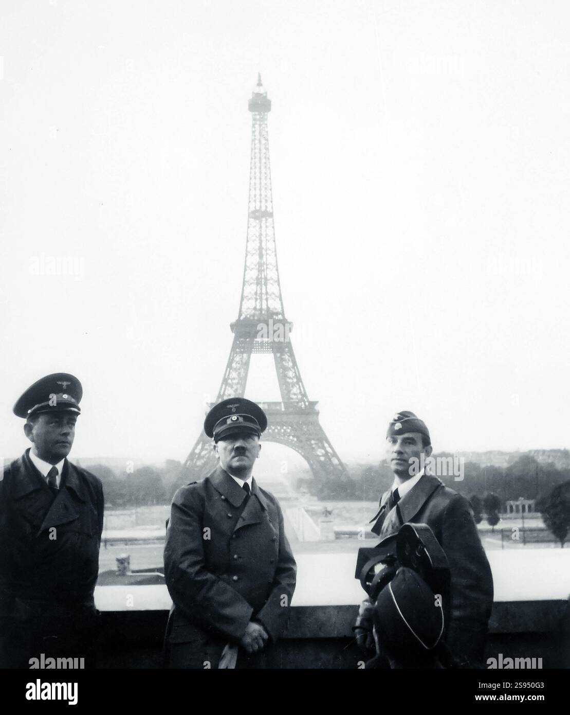 Adolf Hitler in Paris Frankreich 1940 Stockfoto