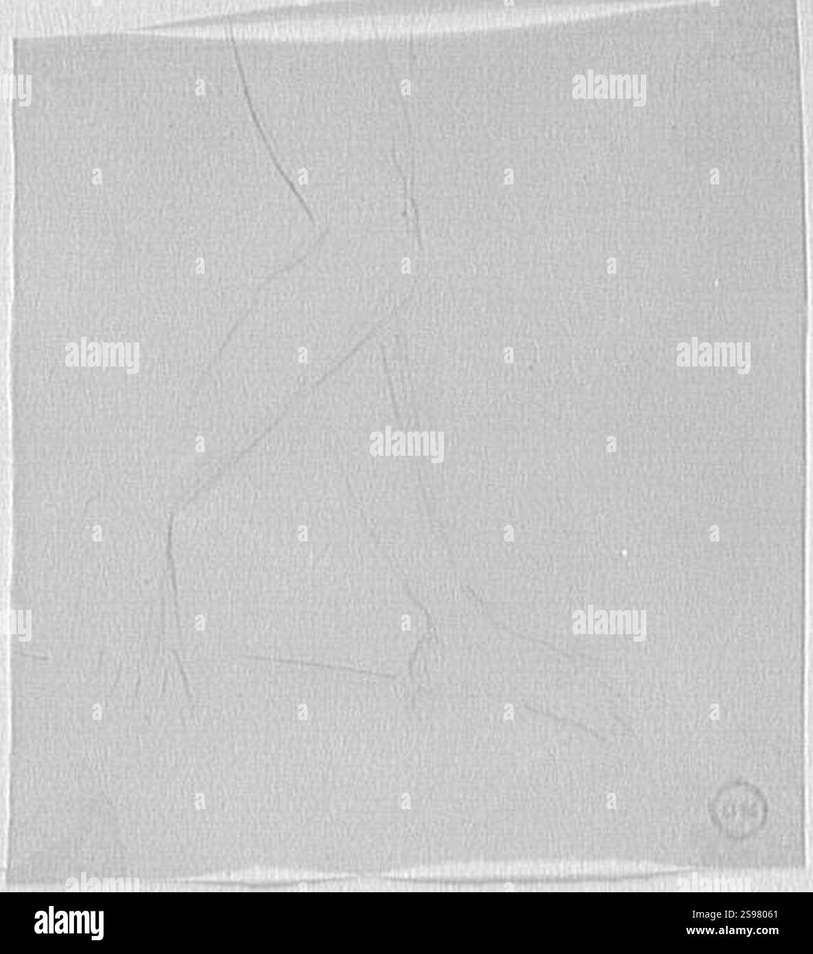 Gustave Moreau-Etude de jambes et de pieds nus-des. 8019. Stockfoto