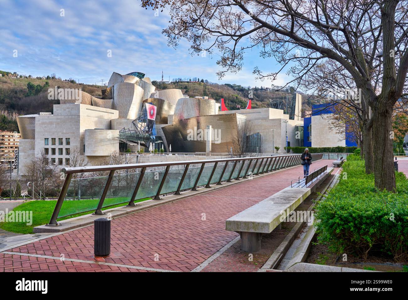 Guggenheim Museum, Bilbao, Baskenland, Spanien Stockfoto