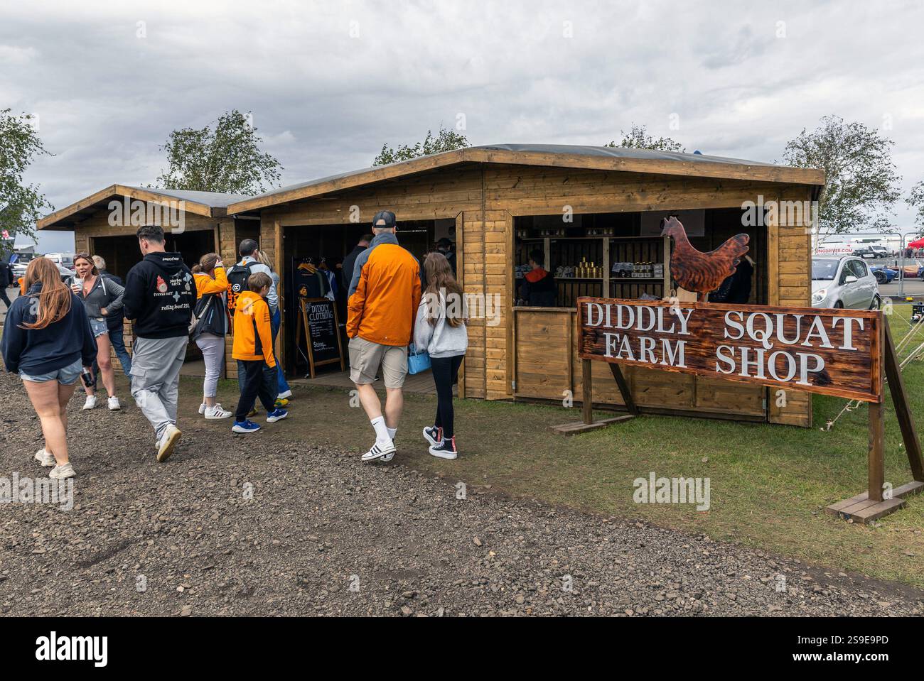 Diddly Squat Farm auf dem Silverstone Festival 2024 Stockfoto