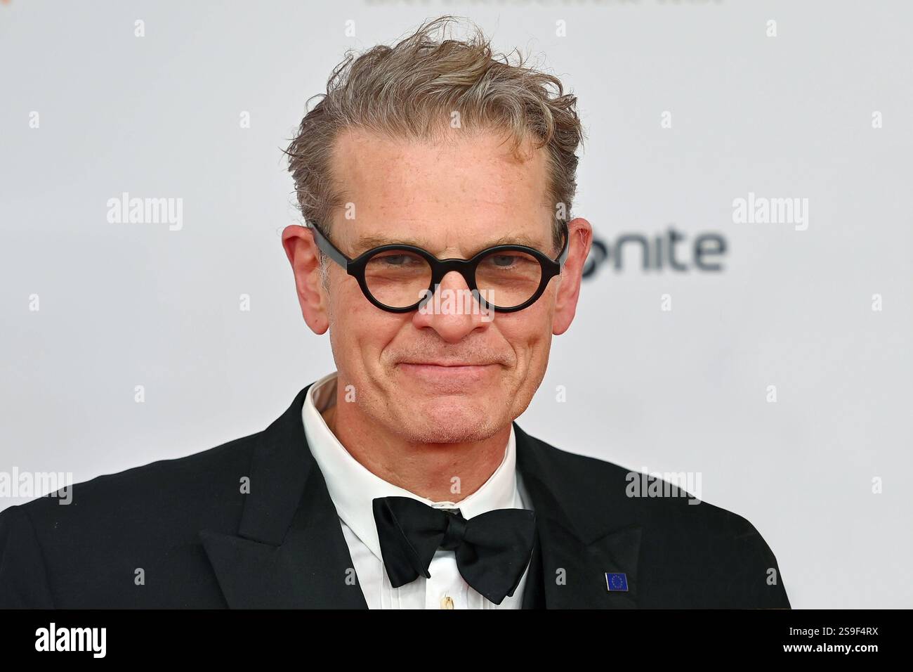 Goetz Otto Schauspieler, Einzelbild, angeschnittenes Einzelmotiv, Portrait, Porträt. 49.Deutscher Filmball, Roter Teppich, Roter Teppich, am 25.01.2024 im H o t e l B a y e r i s c h e r H o f, M u e n c h e n. *** Goetz Otto Schauspieler , Einzelbild,zugeschnittenes Einzelmotiv,Porträt,Porträt,Porträt,Porträt 49 Deutscher Filmball, Roter Teppich, Roter Teppich, Roter Teppich, am 25 01 2024 im H o m u e n c h e n Stockfoto