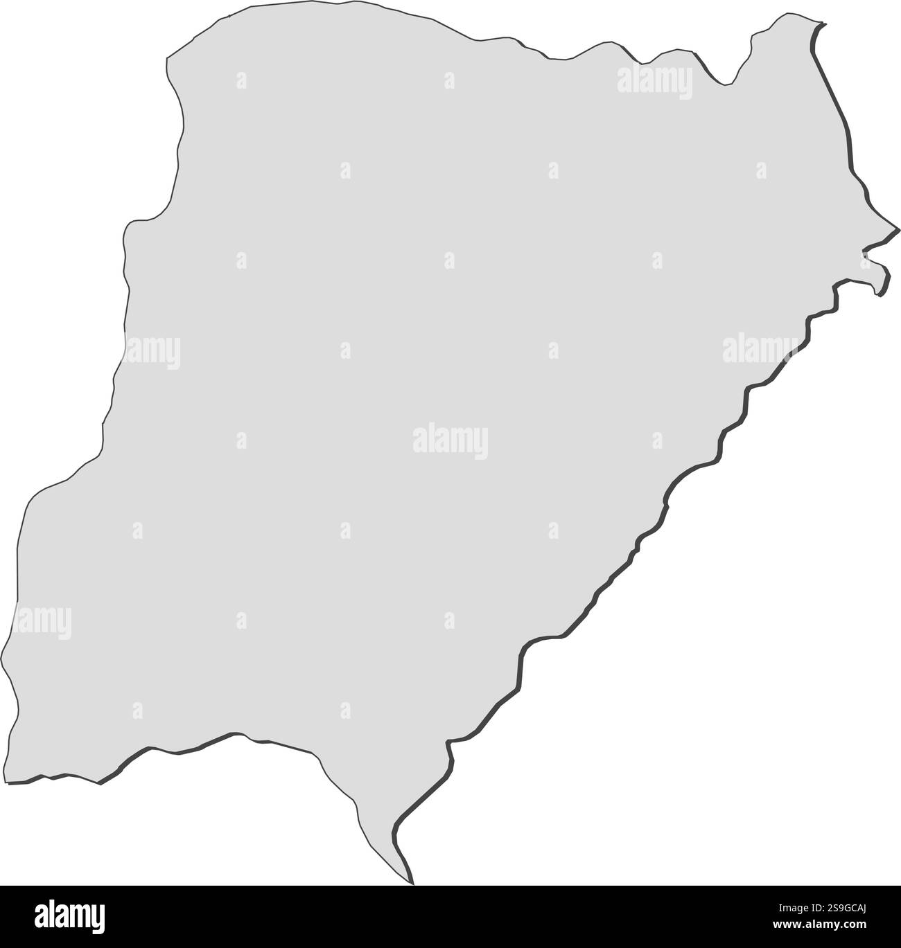 Karte von Corrientes, einer Provinz Argentiniens. Stock Vektor Karte von Corrientes, einer Provinz Argentiniens. Stock Vektor