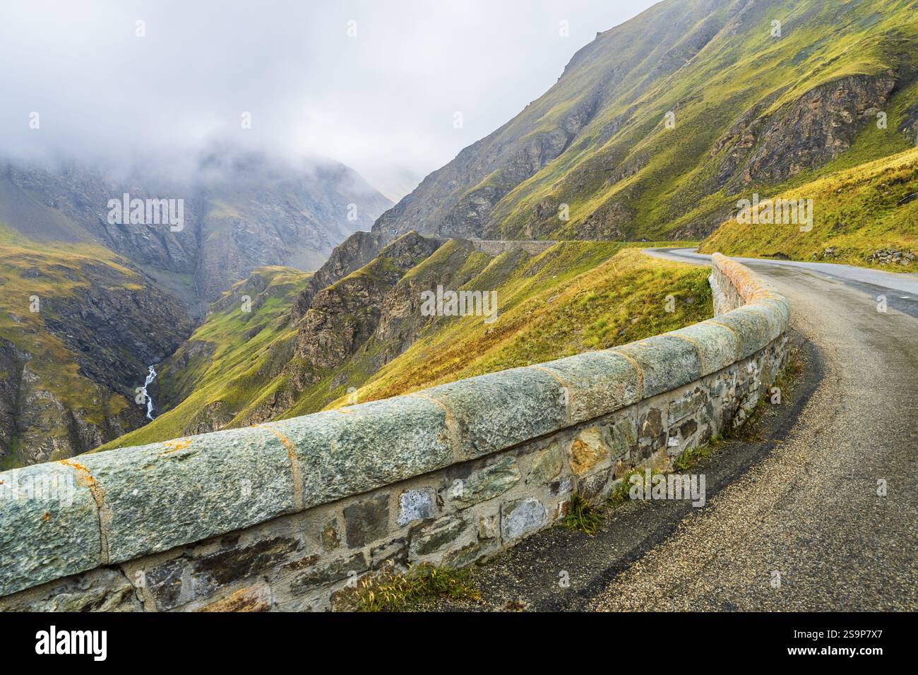 Frankreich, Alpes, Region Auvergne-Rhone-Alpes, Grajische Alpen, Departement Savoie, Straße zum Col de i'Iseran, Reise Landschaft Natur, Europa Stockfoto
